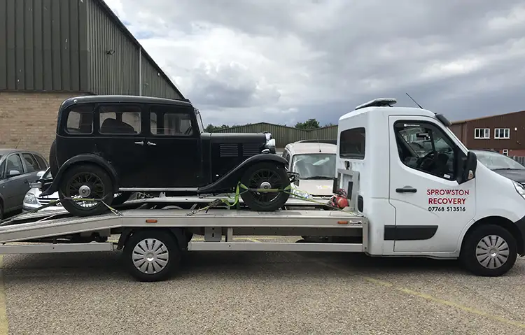 Sprowston Recovery vehicle recovery truck in Norwich