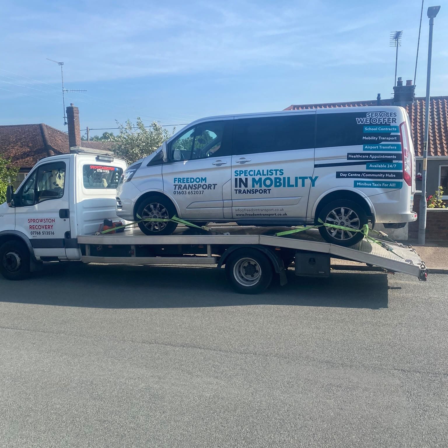 Commercial vehicle recovery in Norwich
