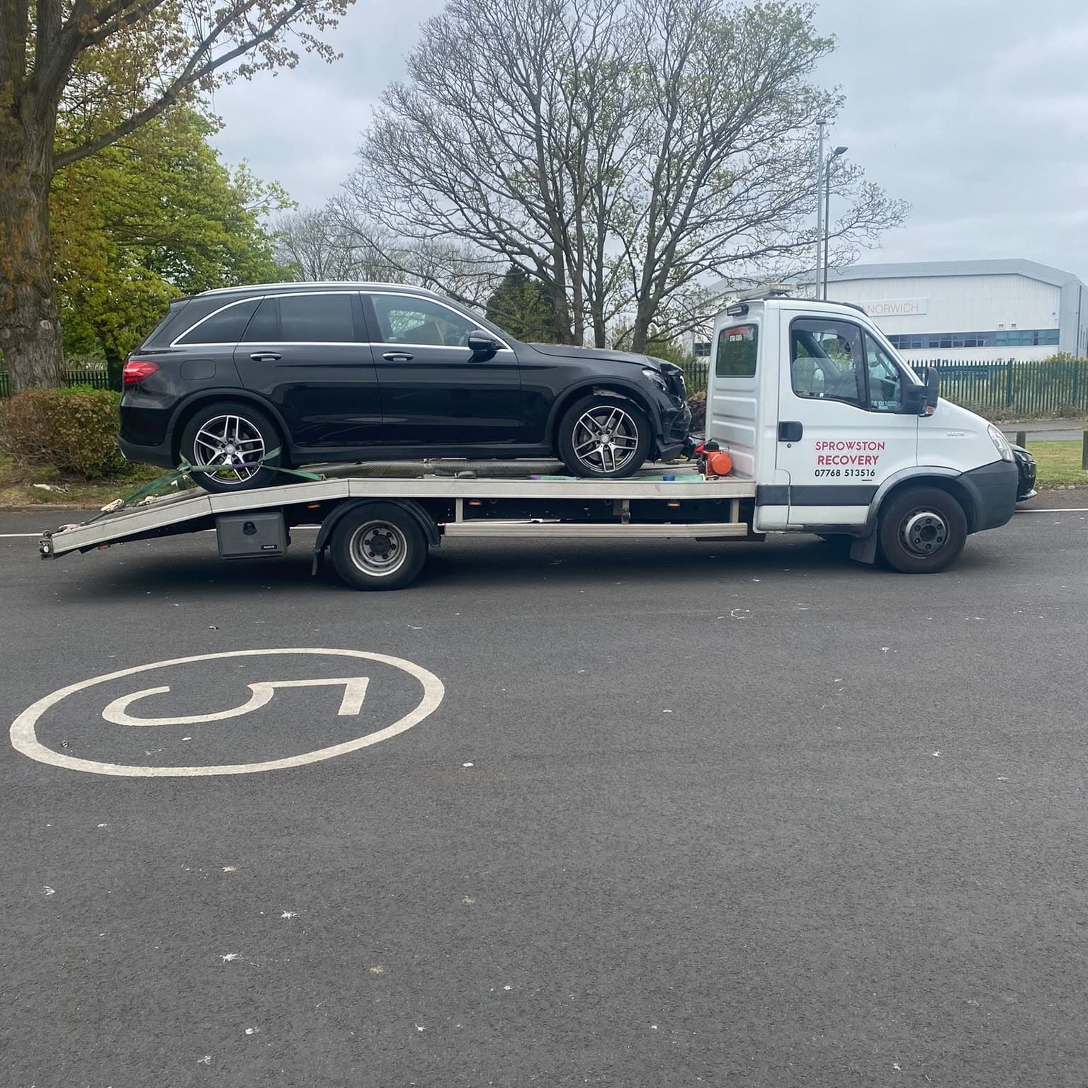 Large vehicle recovery in Norwich