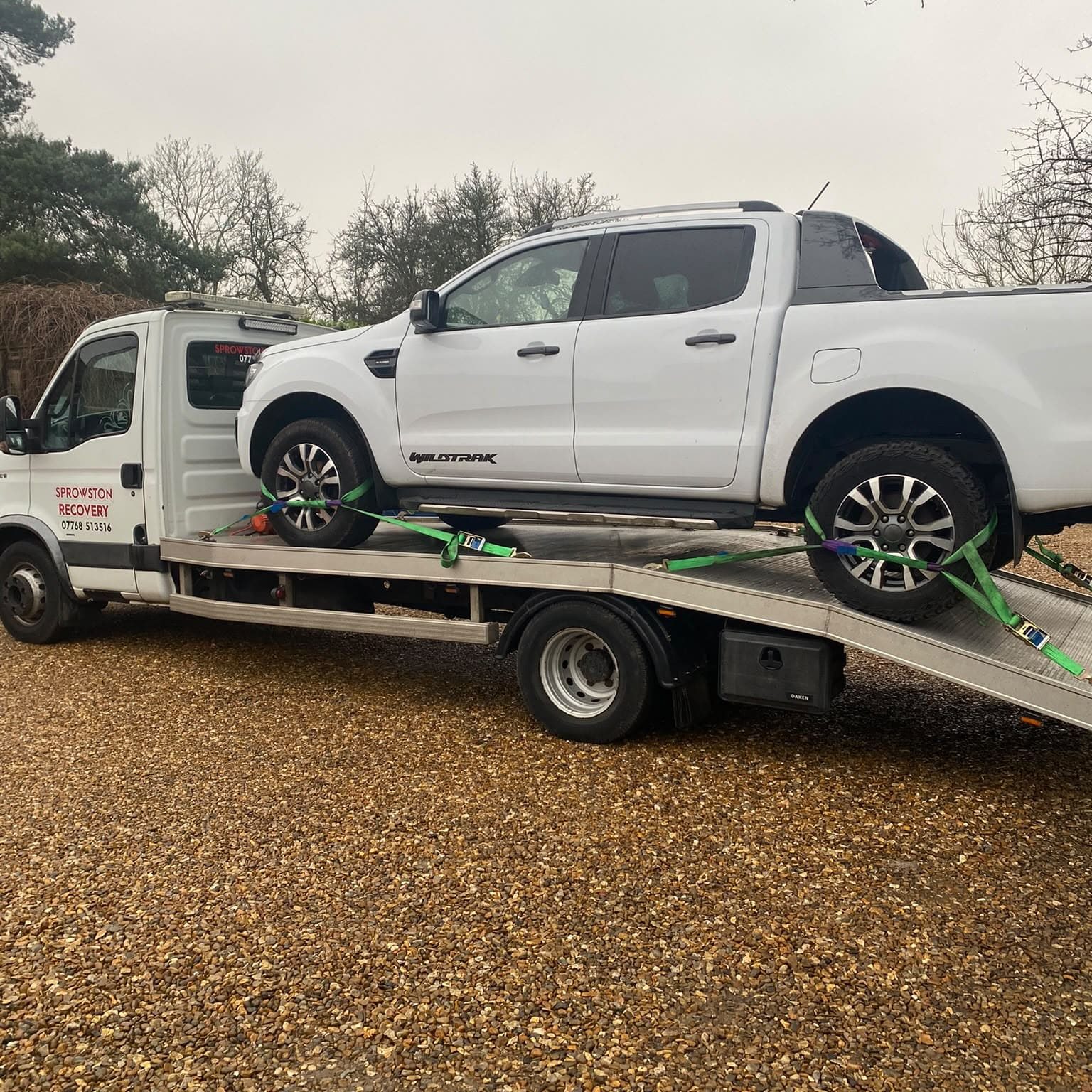 Pickup truck recovery and towing in Norwich