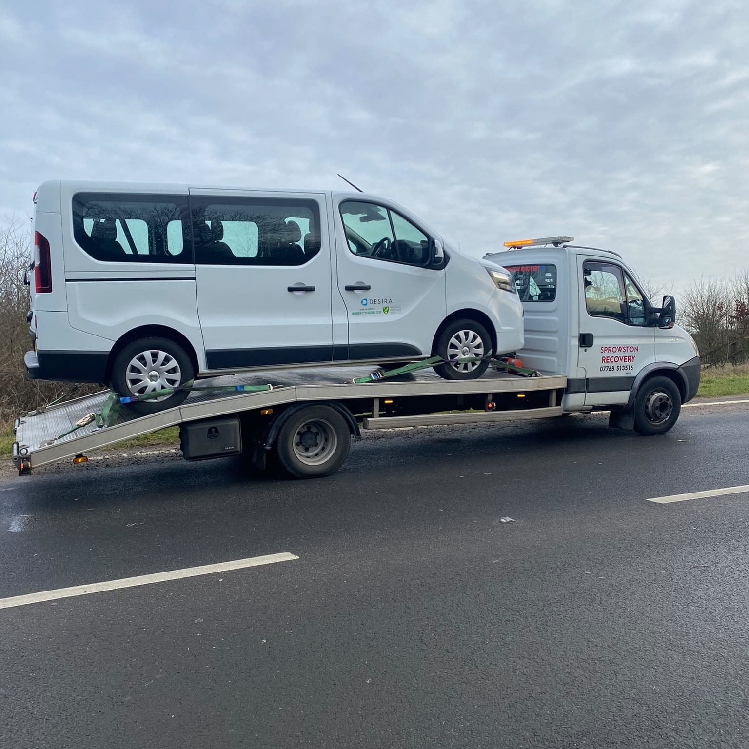 Van vehicle transport in Norwich